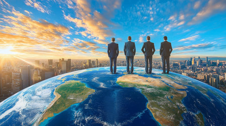 Visionary Leaders Shaping the Future of Global Business and Corporate Strategy for Worldwide Successの素材