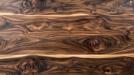 Sophisticated Walnut Wood Texture Background for Elegant Interior Designs and Woodworking Projects.の素材