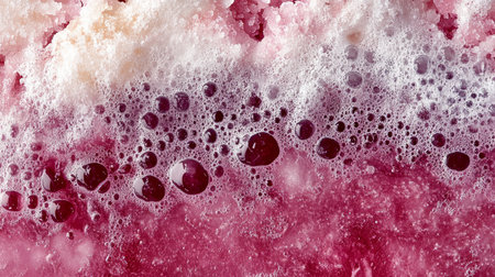 Macro Photography of an Abstract Red Background Showcasing Unique Textures and Intriguing Shapesの素材