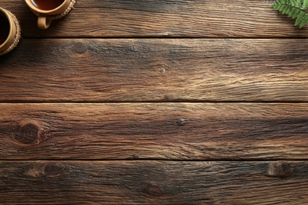 Chic Top Down Kitchen Table Workspace Template Presentation for Creative Projects and Design Workの素材