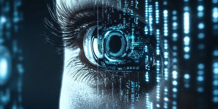 Robotic Eye Technology Enhancing Human Vision with Artificial Intelligence for Future Applicationsの素材
