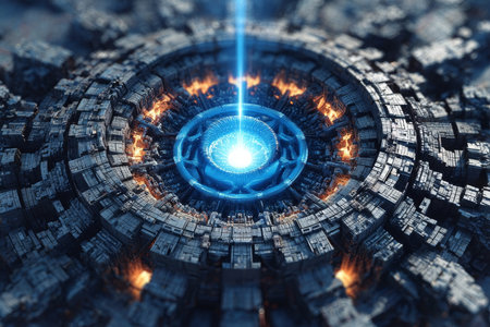 Advanced Fusion Energy Reactor Simulation for Sustainable Power Generation and Distributionの素材