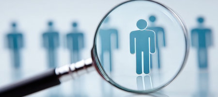 Diverse Team Collaborating on Project Strategy in Modern Office Setting with Laptops and Notebooksの素材