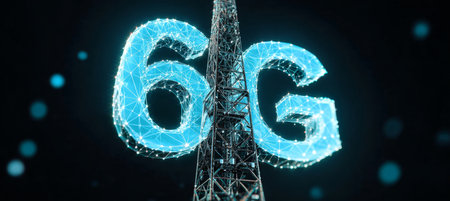Futuristic Digital Network Technology Advancements for Enhanced Communications in the 2030s Eraの素材