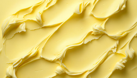 Delicate Pastel Creamy Buttercup Yellow Background for Elegant Design and Minimalist 3D Illustrationの素材