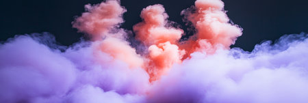 Dreamy Pastel Tones with Colorful Explosions and Abstract Shapes for Creative Background Designsの素材