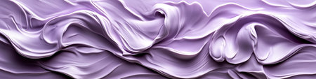 Elegant Lavender Texture Background with Gentle Waves in a Calm and Relaxing Minimalistic Styleの素材