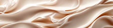 Soft Ivory Elegance Subtle Wave and Delicate Motion Background Texture Design for Elegant Spacesの素材