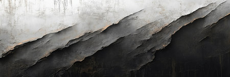 Abstract Dark Textured Gradient Background Featuring Shades of Grey, Black, and White Patternsの素材
