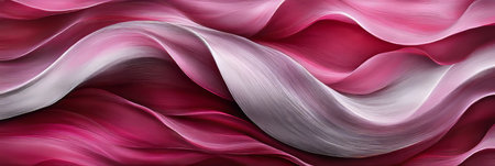 Fluid Waves of Tender Colors in Swirling Pink Tones, A Luxurious Abstract Background for Artの素材