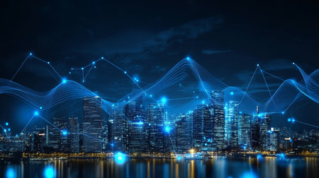Smart City Connectivity Big Data Networks Driving Urban Development and Modern Innovationsの素材