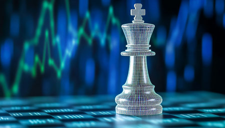 Tech Chess King Strategic Move Amid Stock Market Downturn and Navigating AI in Investing Todayの素材