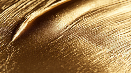 Elegant Abstract Metallic Shine Background with Glamorous Gold Texture and Shiny Surface Effectの素材