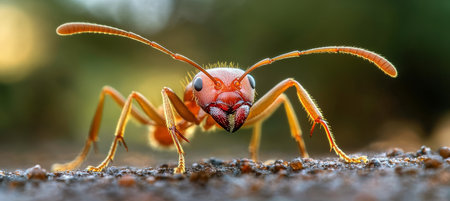 Incredible Macro Photography of a Majestic Ant Nature s Intricate Details in Stunning Close-Up Viewの素材