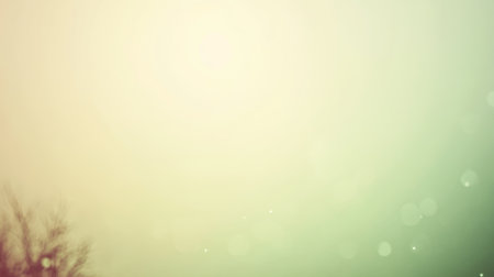 Delicate Tree Branch on Soft Abstract Background with Subtle Pastel Dreamscape for Serenityの素材