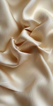 Elegant Ivory Ripple Pattern with Subtle Textures and Light Reflections for Stunning Design Elementsの素材