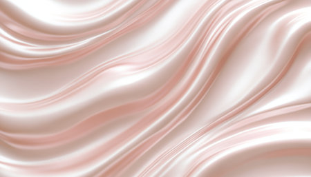 Elegant Tender Pale Grapefruit Folds Seamless Background with Smooth Rose Texture for Projectsの素材