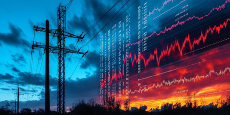 Technology-Driven Power Grid Visualizing Supply Demand Dynamics with Investment Risk Considerationsの素材