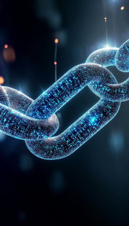 Innovative Network Security with Digital Connections and Interconnected Chains for Ultimate Safetyの素材