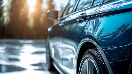 Automotive Brilliance Unveiled A Luxurious Coupe Showcasing Precision Engineering and Styleの素材