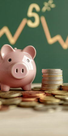 Building Wealth for Tomorrow The Importance of Saving Today to Ensure Financial Success and Growthの素材