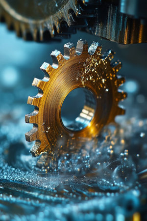 High Precision Machining and CNC Milling Process for Advanced Metal Shaping in Precision Engineeringの素材