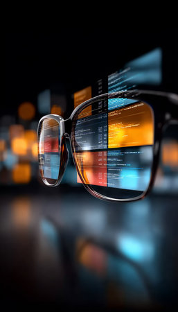 Futuristic Coding Technologies Innovative Web Design, Smart Glasses, and Advanced Applicationsの素材