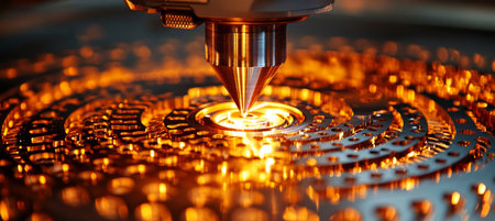 High Precision Industrial Laser Engraving Equipment for Intricate Metal Details and Structuresの素材