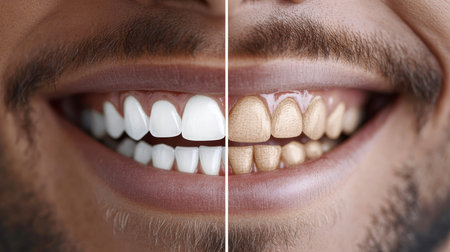 Transform Your Smile Achieve Stunning Results with Bright White Teeth and a Beautiful Natural Shadeの素材