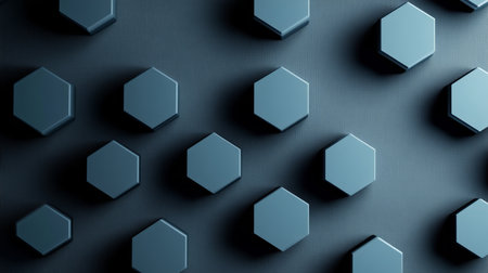 Abstract Mosaic Backdrop Composition with Polygon Elements Creating a Modern Pattern Surface Designの素材