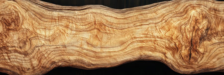Rich Grain Walnut Wood Panel with Brown Amber Layers and Detailed Swirling Patterns Ideal for Designの素材