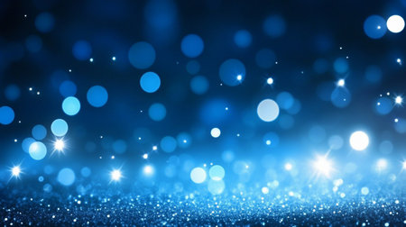 Elegant Celebration Backdrop with Haze and Dreamy Skyblue and Aqua Luminosity for Events and Decorの素材