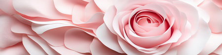 Elegant Pink Rose Backdrop with Seamless Floral Design and Soft Petals for a Romantic Aestheticの素材
