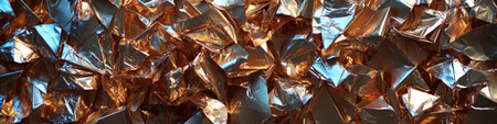 Elegant Shimmering Gold Abstract Metallic Texture Artwork with Geometric Patterns and Rich Depthの素材