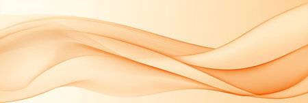 Delicate Swirls and Gentle Waves in a Vivid Copper Gradient, Captivating Abstract Design for Artの素材