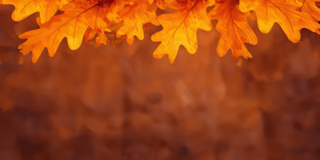 Autumnal Texture, a Mottled Backdrop for Fall Designs Featuring Grunge Undertones and Warm Huesの素材
