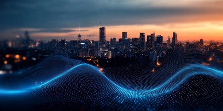 Innovative Urban Living Embracing Technology Integration in Modern Smart Cities and Communitiesの素材
