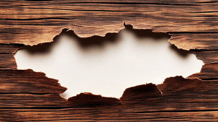 Abstract Presentation of a Wood Texture Featuring Brown Planks and Blank Space for Text Backgroundの素材