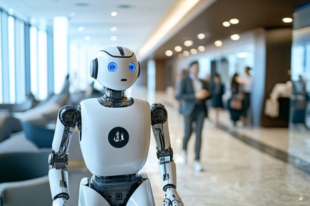 The Robotics Revolution Exploring How Robots Are Transforming Modern Office Spaces and Workflowsの素材