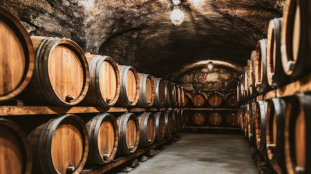 Atmospheric Wine Cellar Maturing Wine in a Subterranean Space with Wood Crafting Expertiseの素材