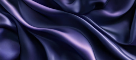 Luxurious Purple Velvet Drape with Smooth Texture, Elegant Fashion Background and Artistic Designの素材