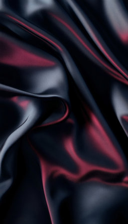 Elegant and Luxurious Abstract Background Featuring Soft Drapes of Silk, Satin, and Velvet Textilesの素材