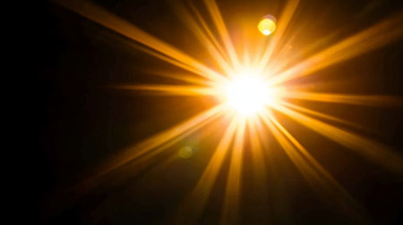 Vibrant Sunset Over Serene Ocean Waves, Colorful Sky Blending Warm Tones, Perfect for Wall Artの素材