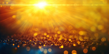 Stunning Sunset Over Serene Mountains and Calm Lake, Nature s Beauty Captured in Vibrant Colorsの素材