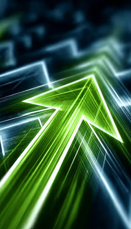 Diverse Professionals Collaborating in a Modern Office Space with Technology and Innovation Toolsの素材