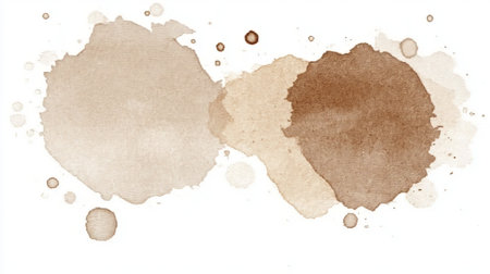 Coffee Stains and Spatters Creating an Artistic Background for Culinary and Beverage Photographyの素材