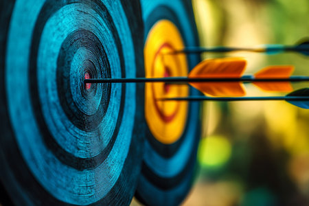 Strategic Marketing Precision Hitting the Bullseye with Focus on Achieving Business Goalsの素材