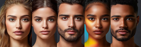 Diverse Friends Celebrating Unity and Inclusivity Through Laughter and Joyful Moments Togetherの素材