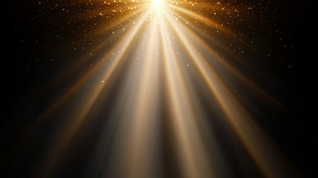 Enchanting Light Effects and Sun Rays Creating a Magical Atmosphere for Artistic Design Inspirationの素材