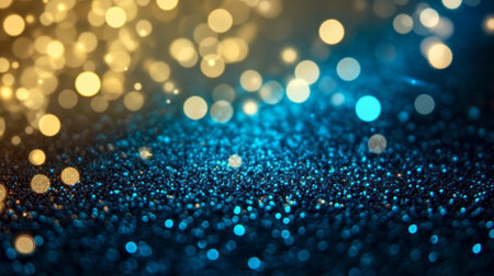 Stunning Abstract Glittering Lights Background for Festive Celebrations and Holiday Sparkle Effectsの素材